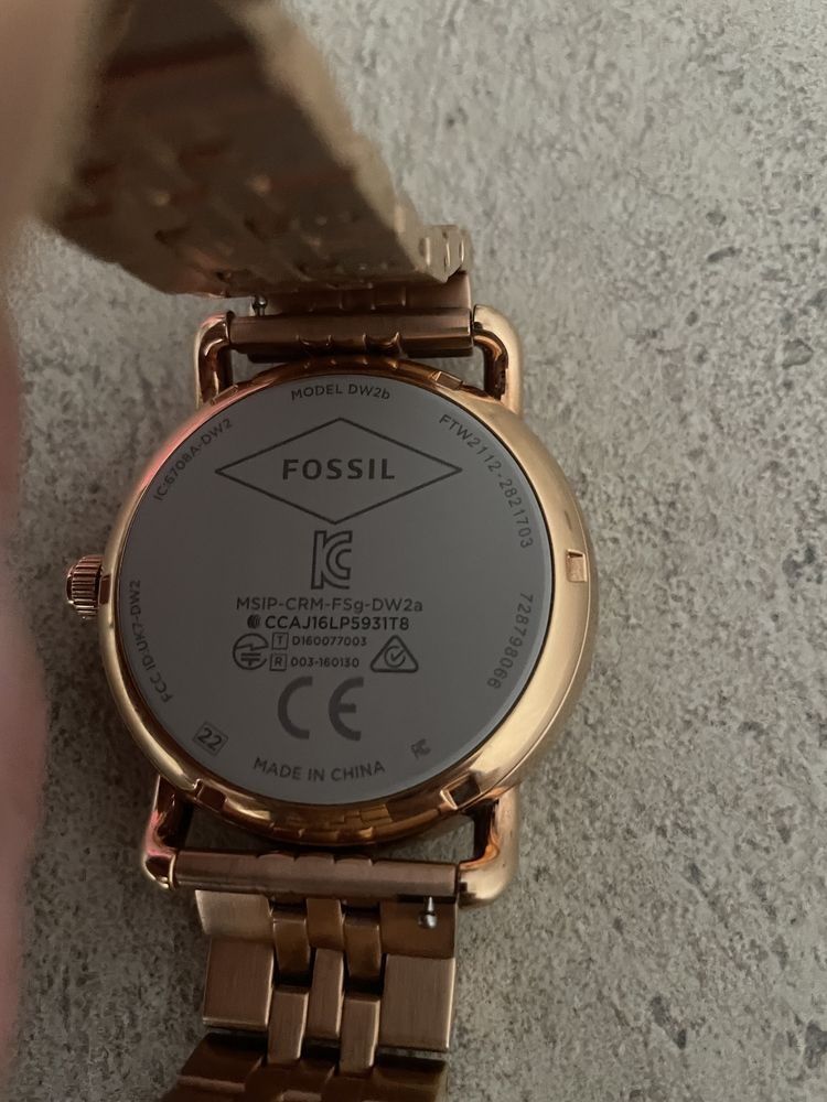 Smartwatch Fossil Q Wander auriu