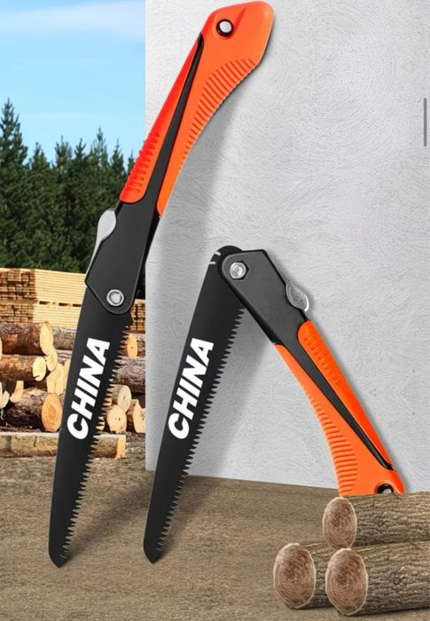 Пила складная туристическая + 1  лезвия