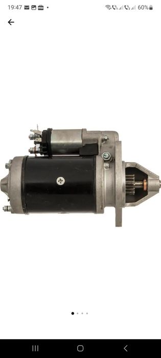 Electromotor tractor Ford Dexta, 12V 2.2kW, 11 dinti, 3 gauri de prind
