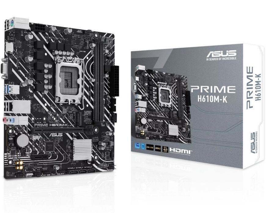 placa de H610M-K D4 noua sigilat 1700 gen 14 garantie
