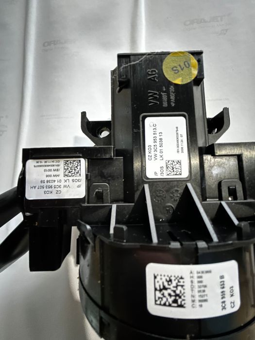 Vand volan piele VW Passat B6 +Spira calculator coloana