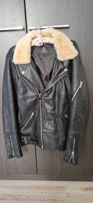 Женско кожено яке Pelechecoco Hepburn размер L