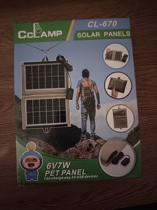 Panou Solar Fotovoltaic Portabil CCLamp Tip Husa