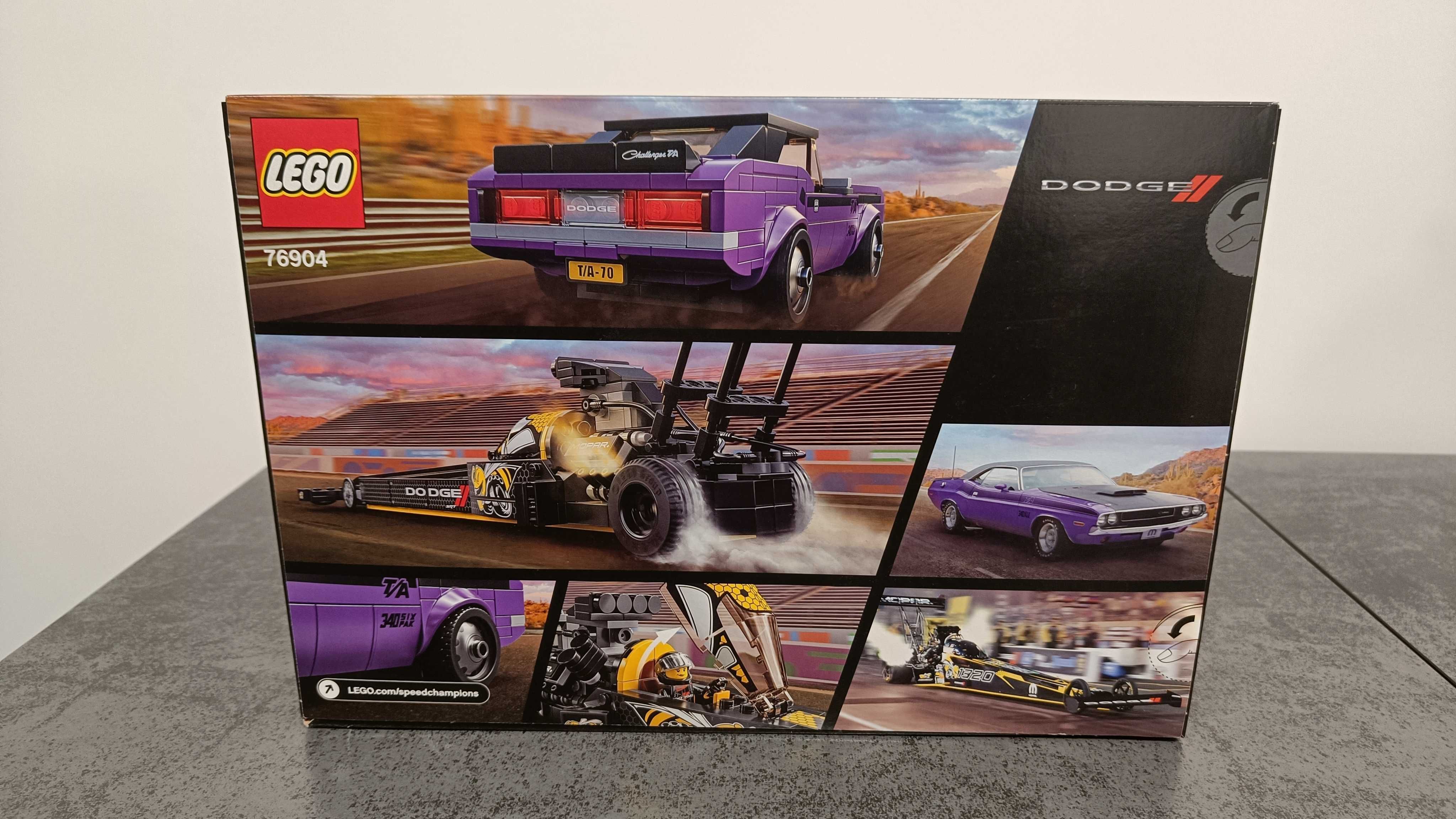 LEGO 76904 Speed Champions - Mopar Dragster and 1970 Dodge Challenger