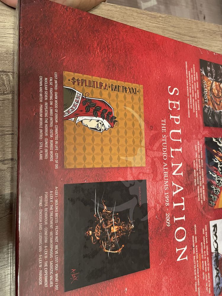 Sepultura box set 5 album