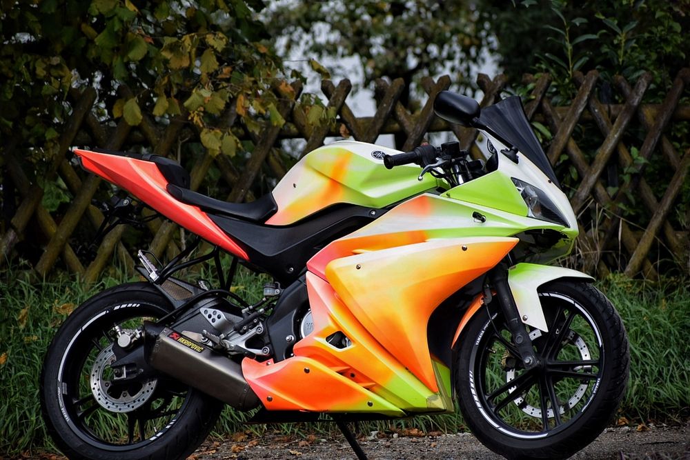 Yamaha yzf 125 ideal pt pers mici de inaltime