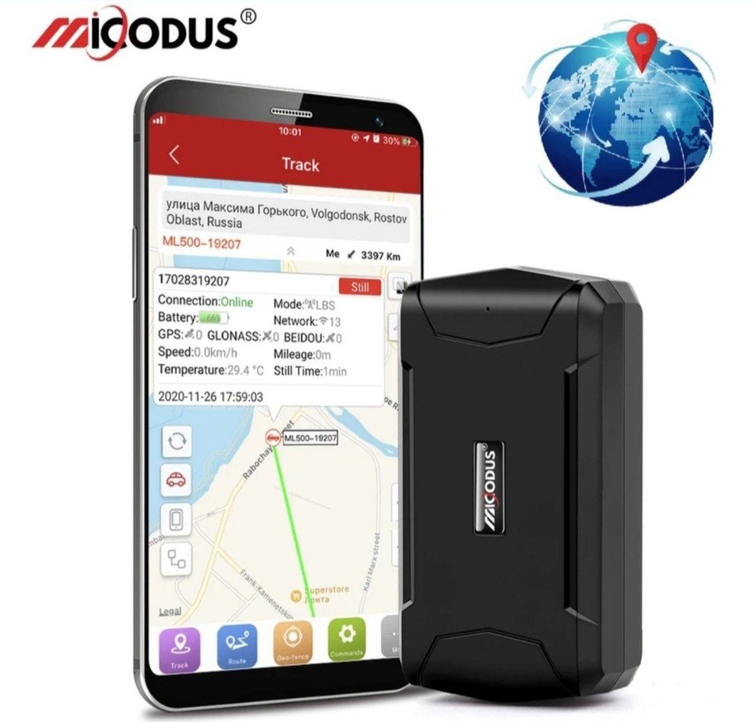 Shpion quloq Micodus ML500 GPS Treker