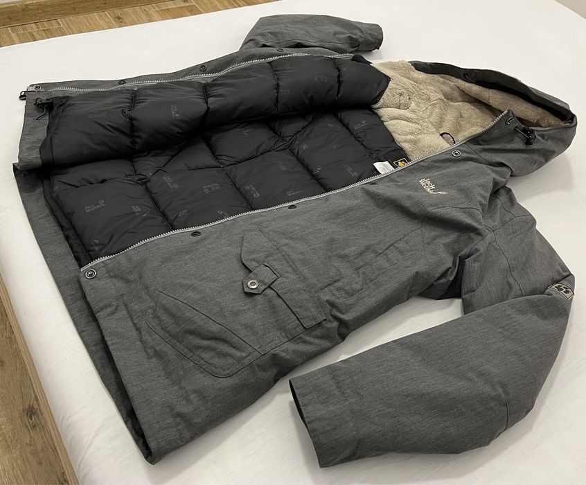 Geaca JACK WOLFSKIN (M dama) TEXAPORE Puf iarna ploaie groasa jacheta