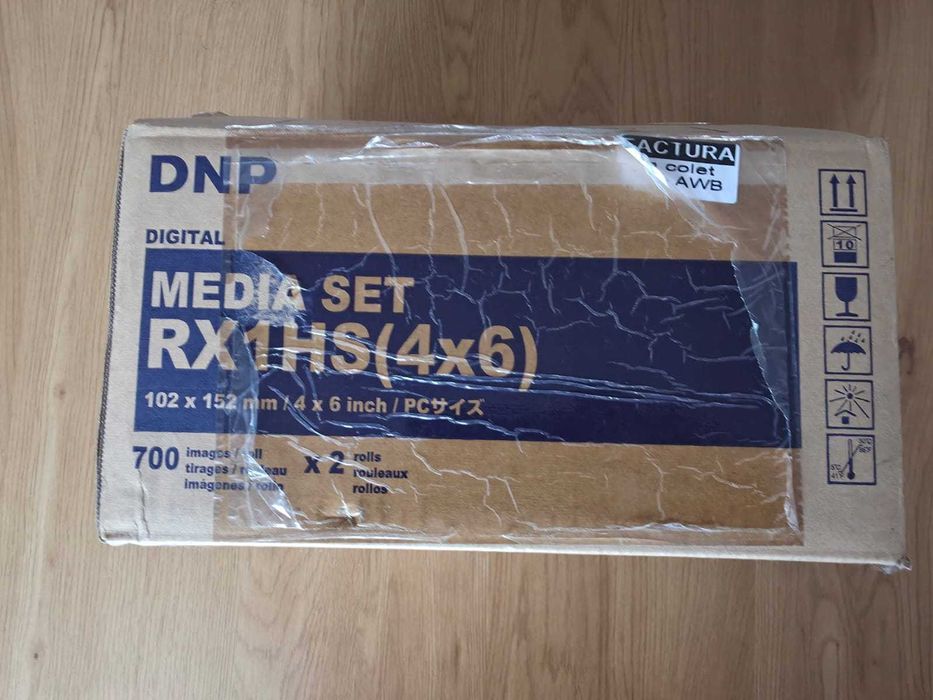 Hartie si ribon DNP RX1HS 10x15, 1400 printur