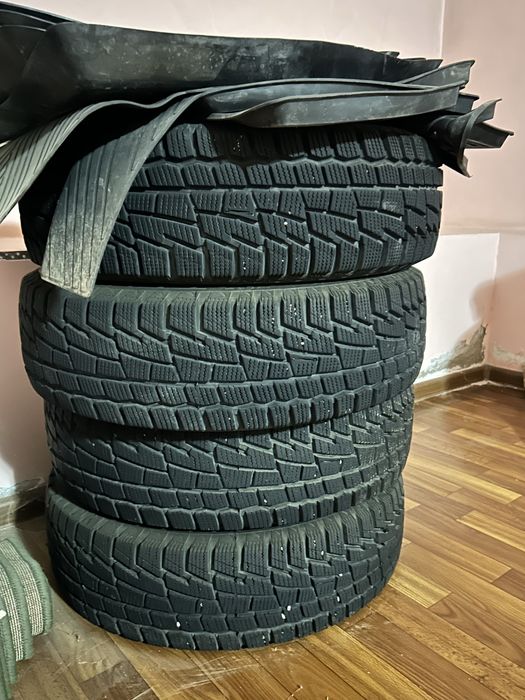 Зимний балон шины