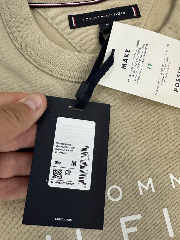 Hanorac Tommy Hilfiger Crem original