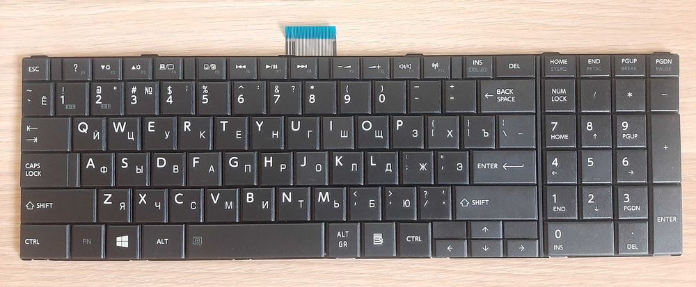 Клавиатура ноутбука Toshiba Satellite C850, L850, P850, L870