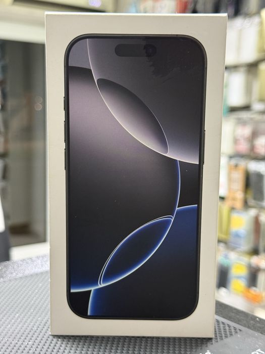 Apple iPhone 16 Pro,Black Titanium,128GB *КатоНов*17м Гаранция*
