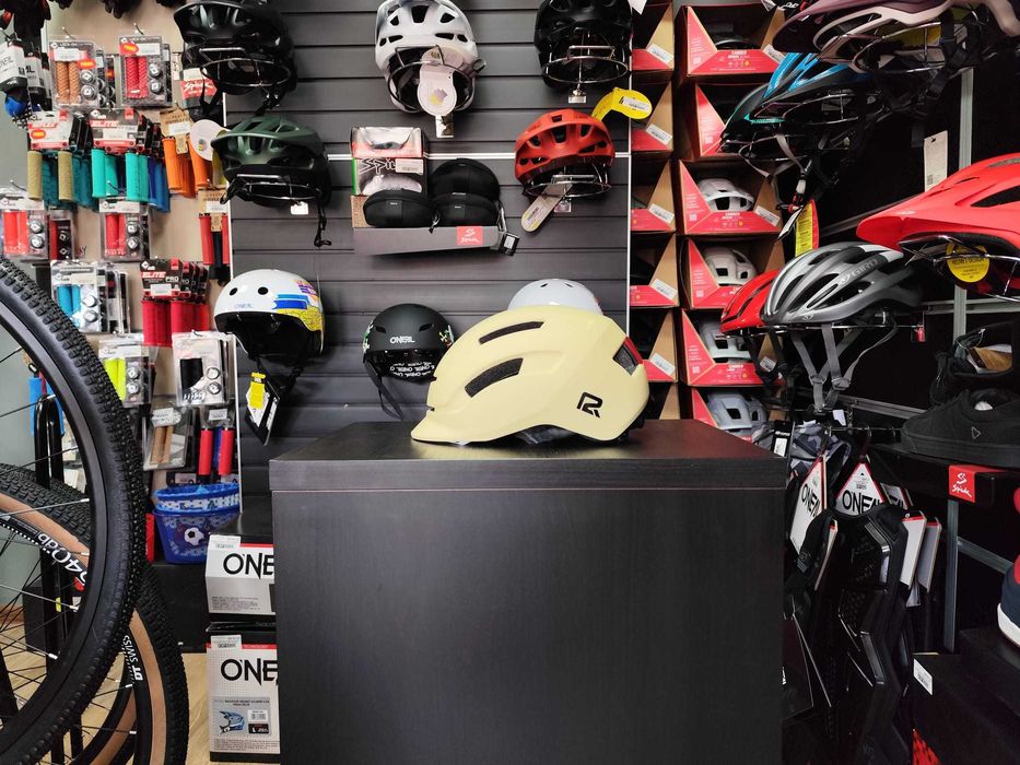 Casca Ciclism P2R ASTRO 59-61 CM M-L GALBEN MAT