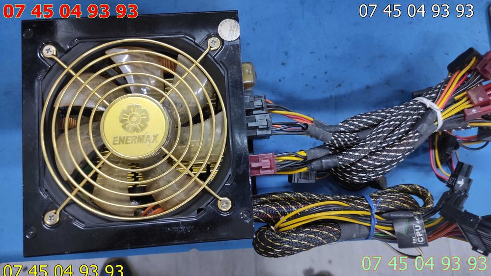 sursa pc calculator enermax 500w reali mufa pciE de 6 8 si 8 Cpu
