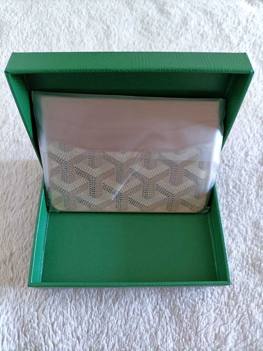 Card wallet bej 7.5 x 10cm