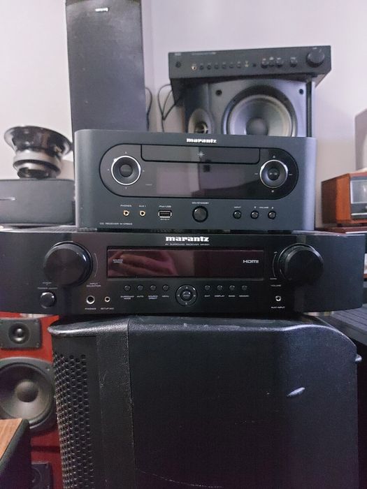 Marantz NR1501 și MCR603.Phylion,Joycube.Scandyna Smallpod