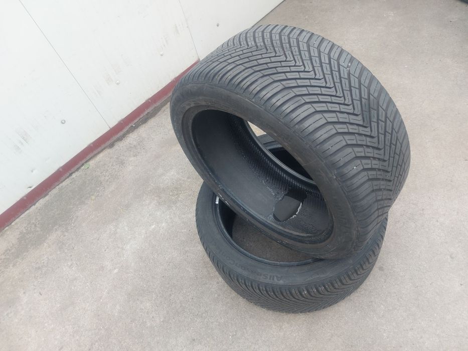 175 lei bucata!Doua anvelope ALLSEASONS 255 40 18 Continental dot 2021