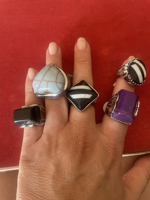 Inele interesante din metal electroplacat