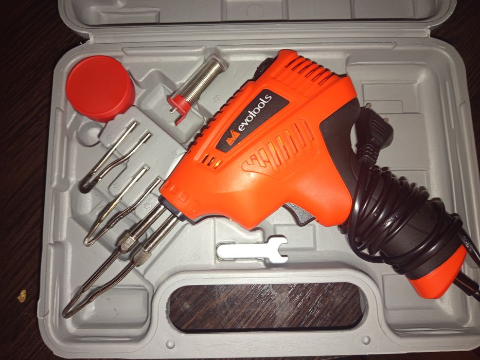 Kit pistol electric pentru lipit Evotools
