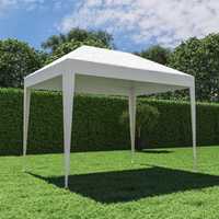 Pavilion gradina, dreptunghiular, alb, 300 x 300 cm
