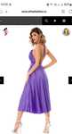 Rochie de ocazie cu spate gol 38