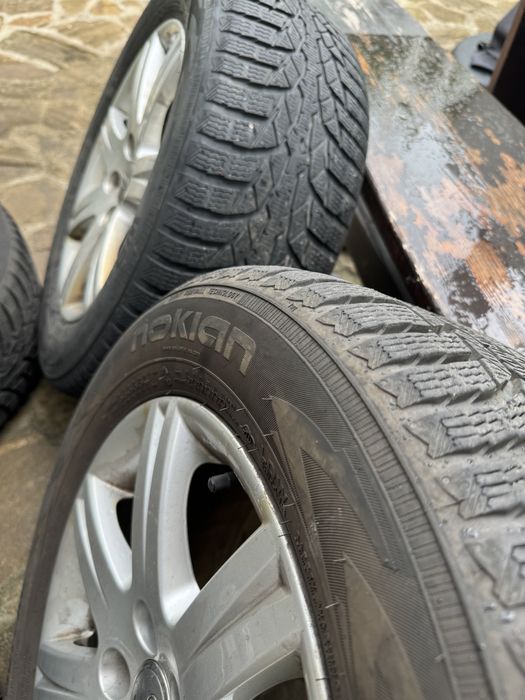 Set jante orignale Audi 225/55 R16 prindere 5x112