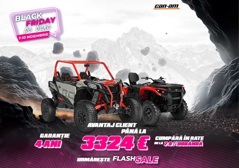 ATV / SXS Can-Am (Finantare flexibila)