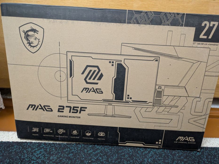 MSI MAG 27 dyum 180 hz