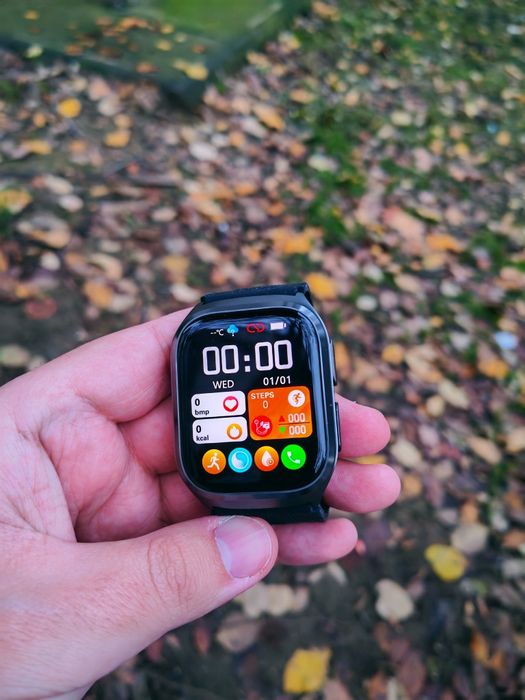 NOU, SIGILAT Smartwatch monitorizare tensiune arteriala, 12z autonomie