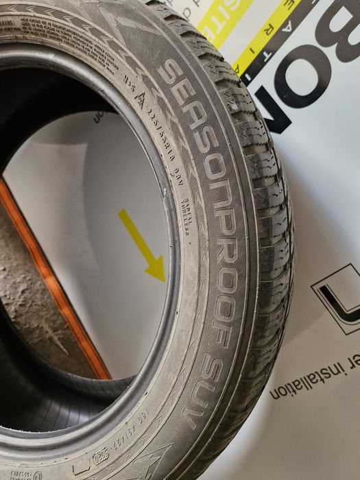 2бр. всесезонни гуми Nokian Seasonproof SUV 225/55/18
