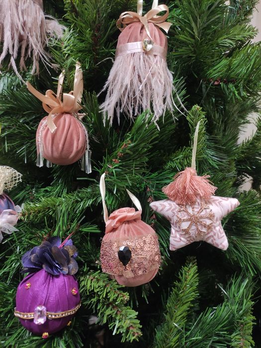 10 globuri Crăciun handmade unicat