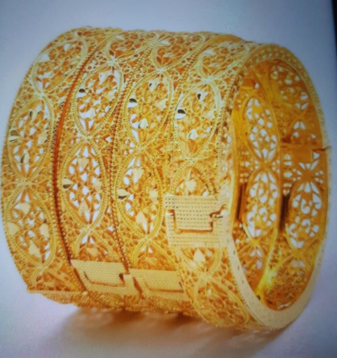 Bratara Placata cu Aur 24 K Nou