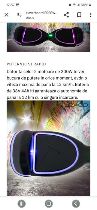 Haveboard FREEWHEEL LexGo Spark