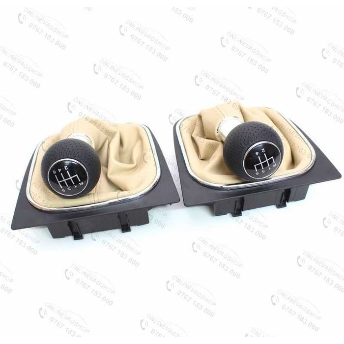 Nuca piele perforata S-line + manson VW Golf 5, Golf 6, Jetta