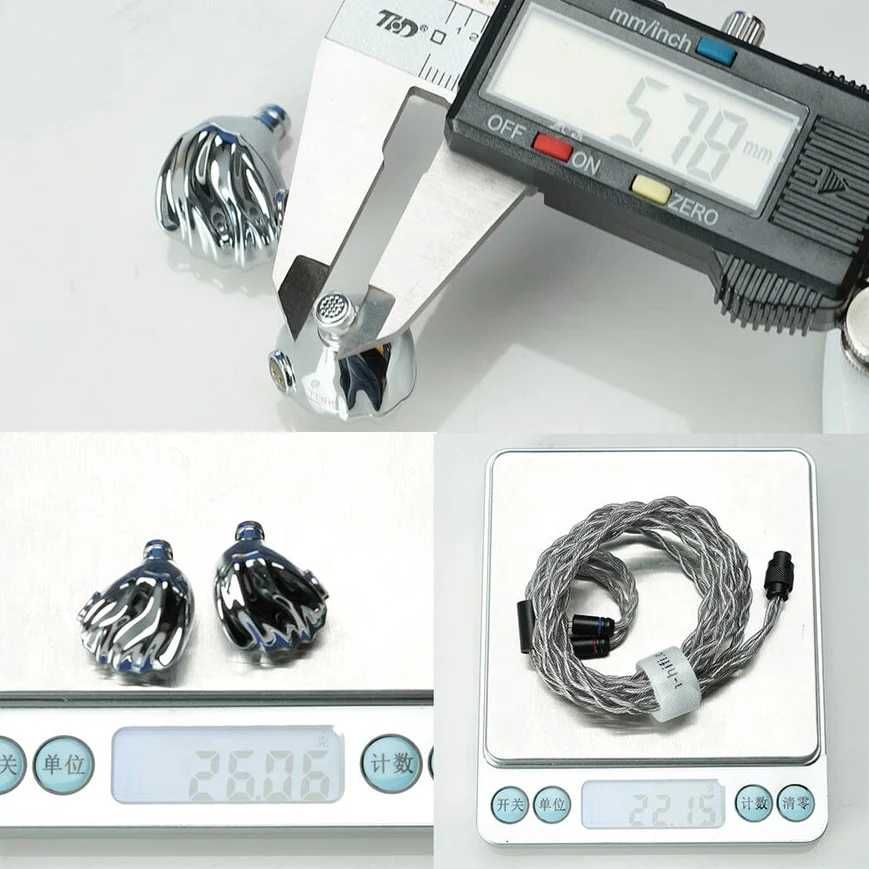 Нови- неотваряни TRN Shell 3DD + 1 Planar Driver Слушалки тип iem