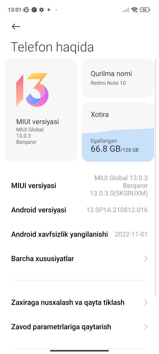 Redmi note 10t 5g