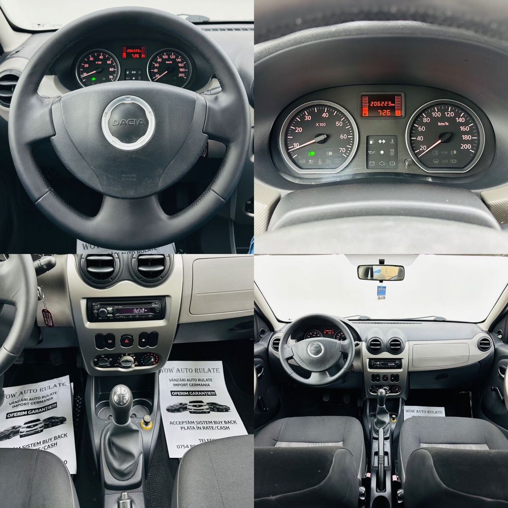 DACIA SANDERO 2010 1.5D E4 GARANTIE Rate Avans 0 Doar Cu Buletin