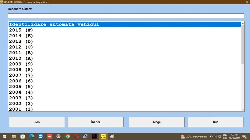 Tester diagnoza opcom opel romana Op com 2021 v1.95+manuale si codari