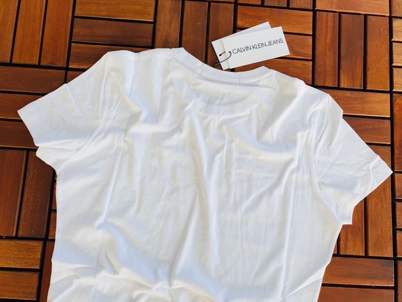 ПРОМО Calvin Klein S,M,XL -Оригинална мъжка бяла тениска