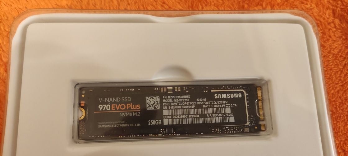 Solid-State Drive Samsung 970 EVO Plus 250 GB