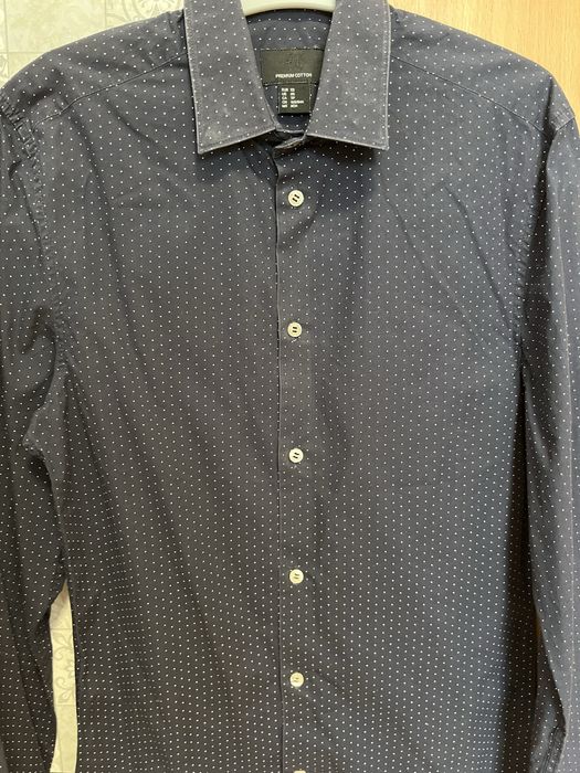 H&M camasa barbati XS Premium Cotton