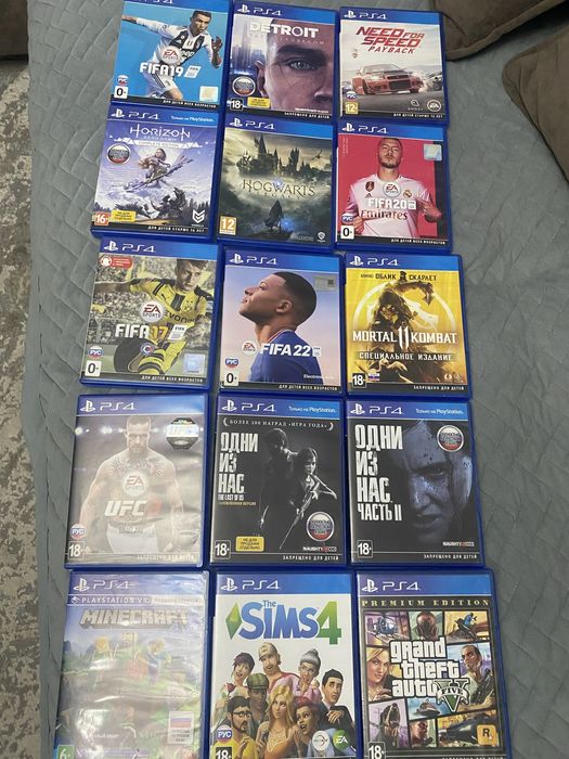 диски на playstation 4 оригинальные