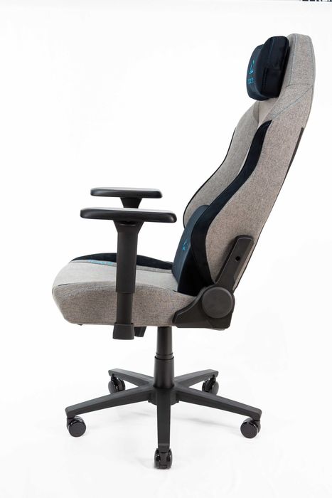 TACTICRIG FALCON ST - SOFT FABRIC GRAY кресло игровое геймерское