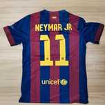 Tricou Fotbal Neymar 2014/2015 Retro