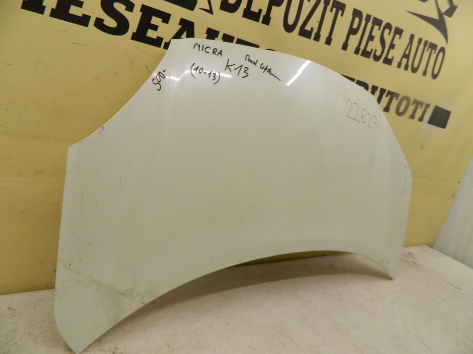 Capota motor Nissan Micra, 2010, 2011, 2012, 2013.