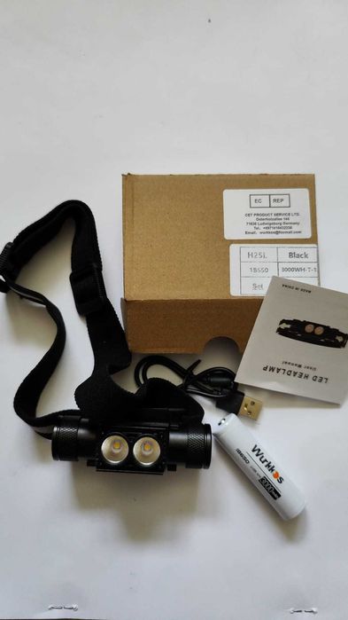 Frontala H25L Dual led - alb neutral - set