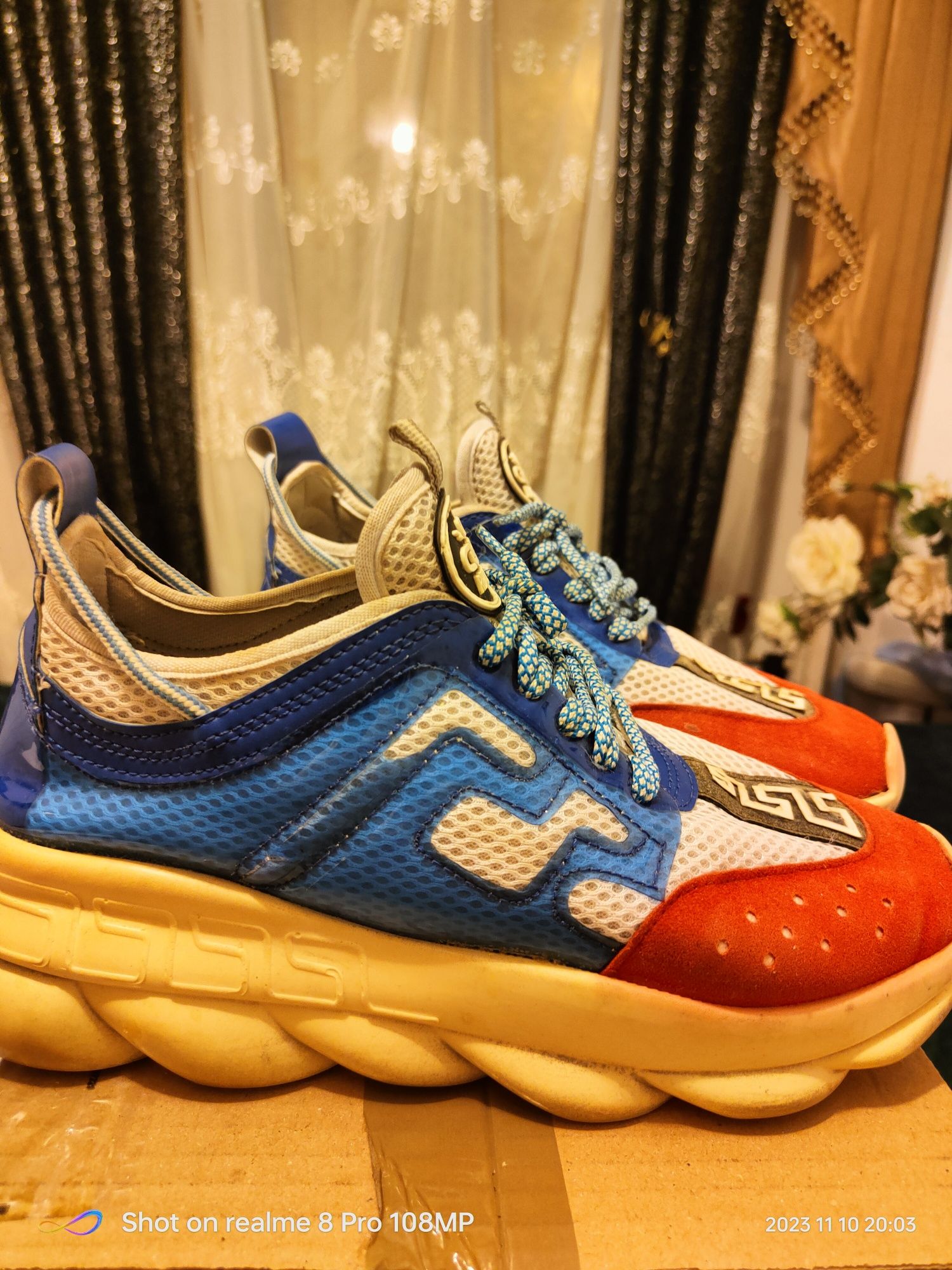 Adidași Versace chain reaction,42