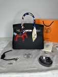 Geanta de lux HERMES Birkin 30 cm piele naturala 100% cadou (121)