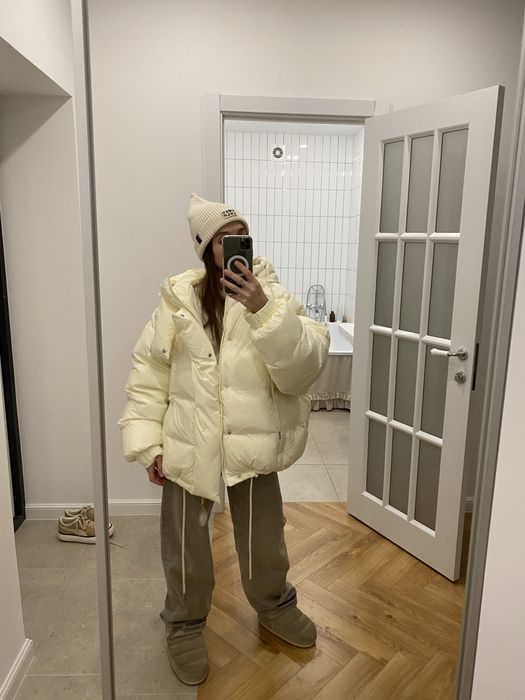 Зимний пуховик на пуху